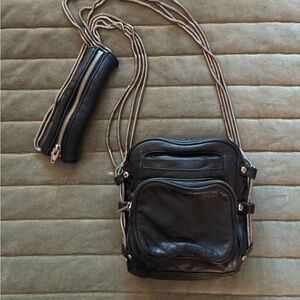 Alexander Wang Black Leather Crossbody Bag